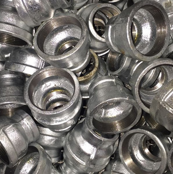 Galvanized Malleable Iron Pipe Fittings Socket Reducing BS/NPT thread